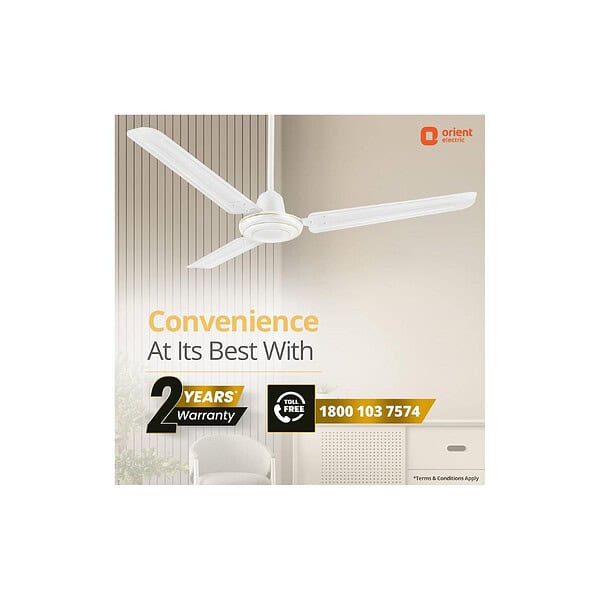 Orient Electric Apex FX Ceiling Fan 1200mm WhiteA - LXINDIA.COM