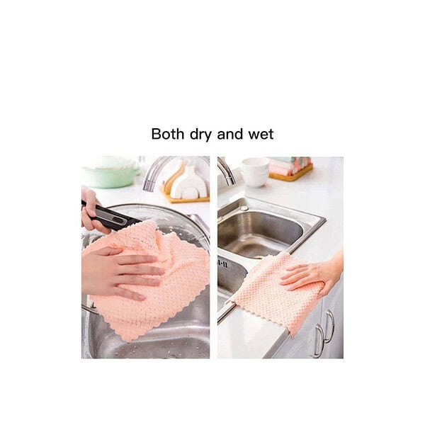 Outlay Home Reusable Microfiber Cleaning Cloth B - LXINDIA.COM