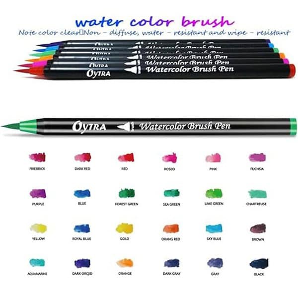 Oytra Sketch Pen Set Of 24 Shades1 - LXINDIA.COM