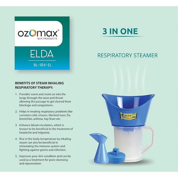 Ozomax Elda Vaporiser2 - LXINDIA.COM