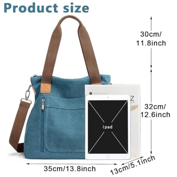 PALAY Handbags For Women Canvas Tote Bag 1 - LXINDIA.COM