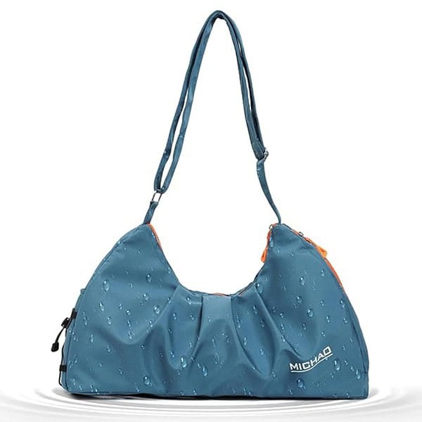 PALAY Women Gym Bag Fashion Nylon Gym Bag Blue - LXINDIA.COM