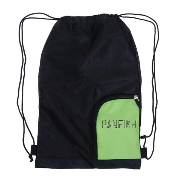 PANFIKH Swimming Equipment Kit Bag for Adults and Kids Black Neon - LXINDIA.COM