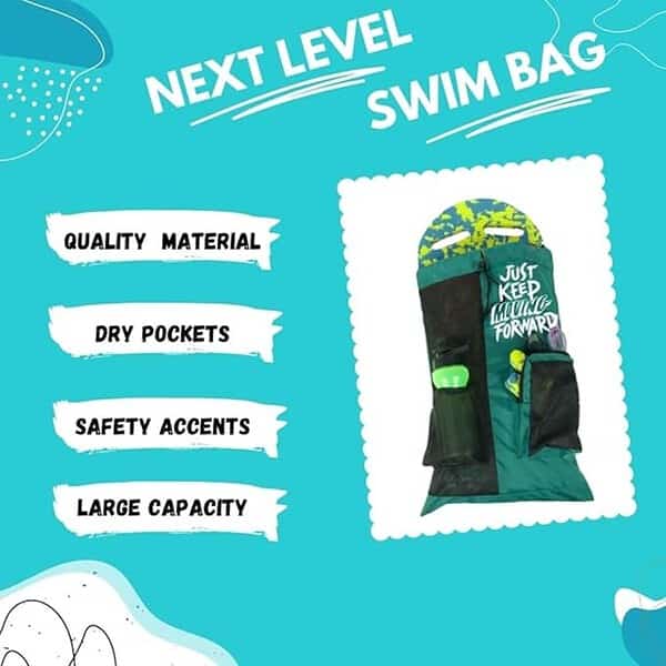 PANFIKH Swimming Equipment Kit Bag for Adults and Kids Drawstring Backpack 1 - LXINDIA.COM