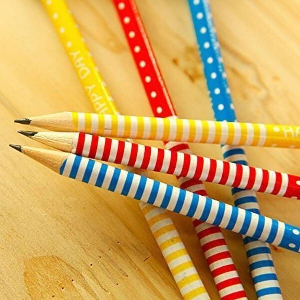 PARTEET Cartoon Printed Pencils with Eraser for Kids Pack of 242 - LXINDIA.COM