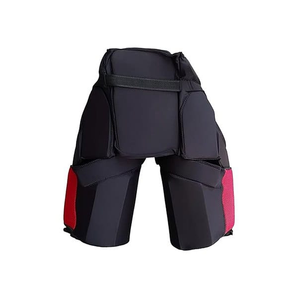 PE Hockey Goalkeeping Shorts Padded Shorts Red 2 - LXINDIA.COM