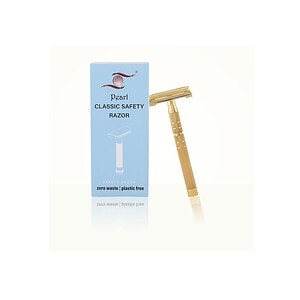 PEARL Men Shaving Double Edge Butterfly Safety Razor Ls 01 Gold 2 - LXINDIA.COM