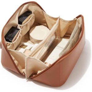 PETRICE Cosmetic Travel Organizer Brown - LXINDIA.COM