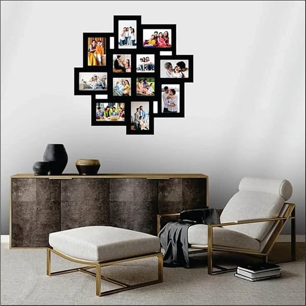 PICRAZEE Wooden Multiple Images Collage Photo Frame set of 12 1 - LXINDIA.COM