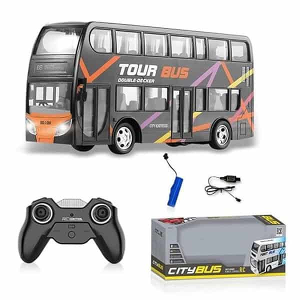 PIPBO Remote Control Double Decker Bus - LXINDIA.COM