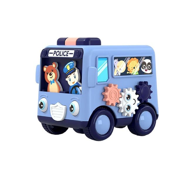 PLUSPOINT Cartoon Bus Toy - LXINDIA.COM