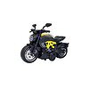 PLUSPOINT Diecast Bike Motorcycle Toy Scale Model Pull Back Dazzle Yellow - LXINDIA.COM