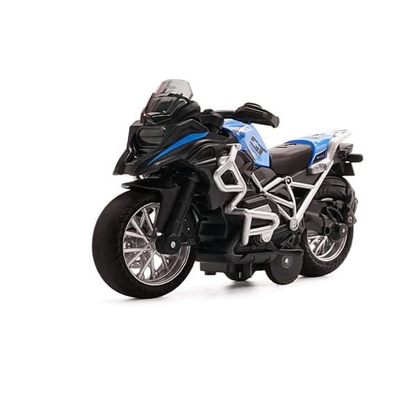 PLUSPOINT Diecast Motorcycle Toy BMW Pull Back Bike - LXINDIA.COM