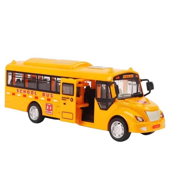 PLUSPOINT Yellow School Bus Toy A - LXINDIA.COM