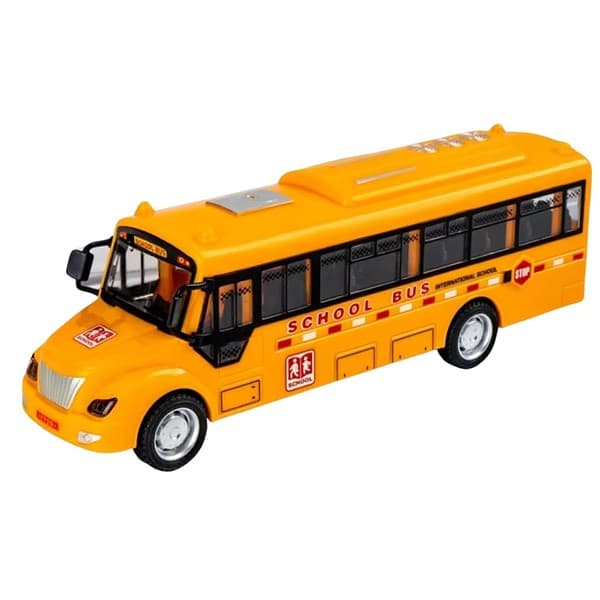 PLUSPOINT Yellow School Bus Toy B - LXINDIA.COM