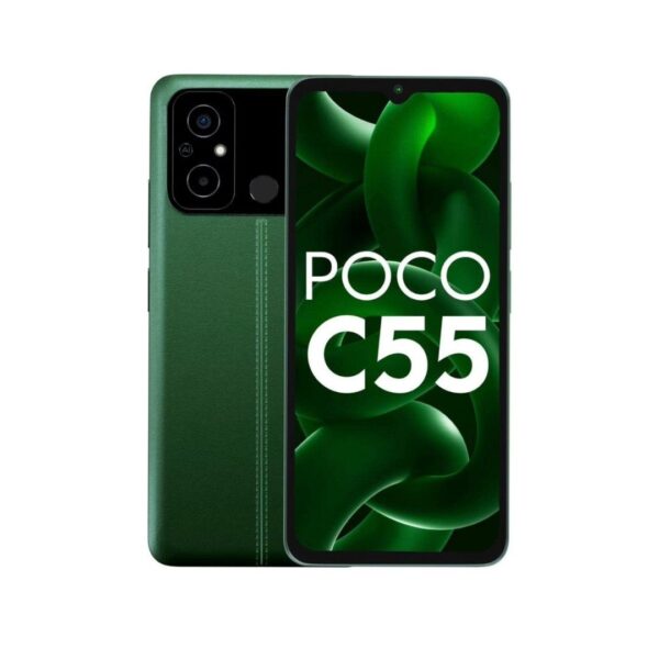 POCO C55 Forest Green 4GB RAM 64GB Storage - LXINDIA.COM