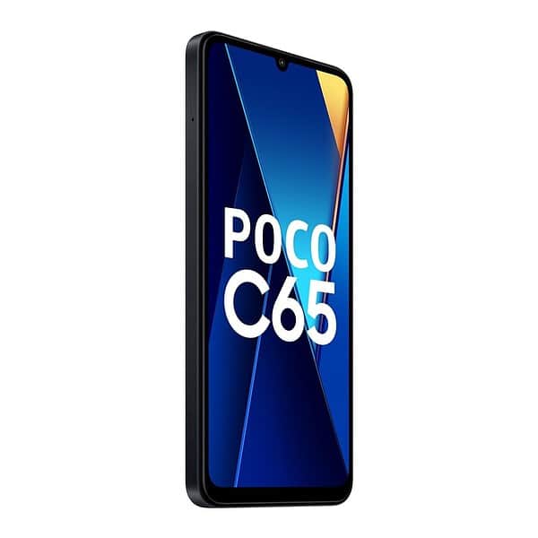 POCO C65 Matte Black 4GB RAM 128GB Storage1 - LXINDIA.COM