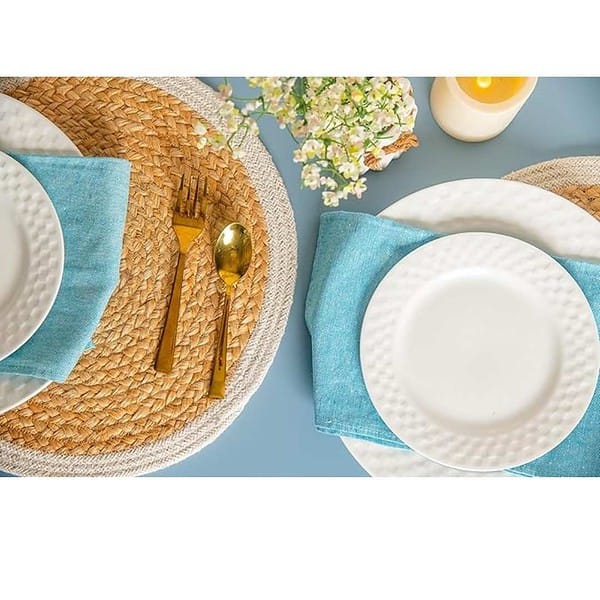 PRADECOR Jute Dining Table Mats Trivet for Hot Pots Set of 4 2 - LXINDIA.COM