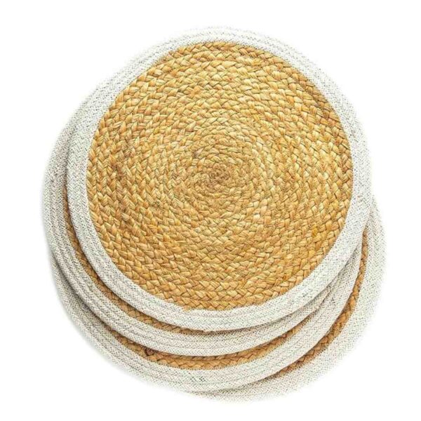 PRADECOR Jute Dining Table Mats Trivet for Hot Pots Set of 4 - LXINDIA.COM