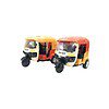 PRATAPSONS Auto Rickshaw Pull Back Action Auto Toy Pack of 2 - LXINDIA.COM