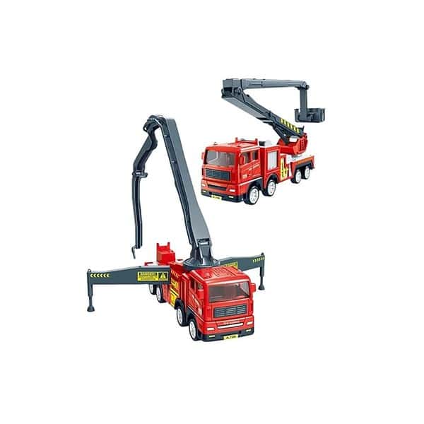 PROBABE Diecast Fire Rescue Engine Truck Pack of 2 - LXINDIA.COM