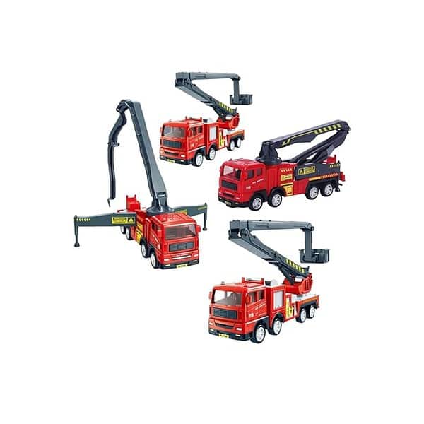 PROBABE Diecast Fire Rescue Engine Truck Pack of 2 A - LXINDIA.COM