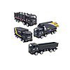 PROBABE Diecast Transport Carrier Container Truck pack of 4 - LXINDIA.COM