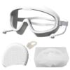 PROBEROS Adult Swim Goggles Swimming Cap Unisex Professional Swimming Goggles with Intergrated Ear Plugs - LXINDIA.COM