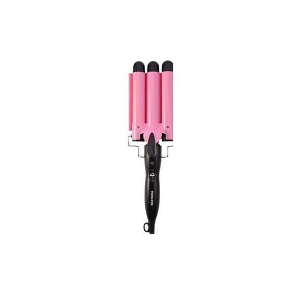 Painless 3 HAIR CURLER Electric Hair Curler Dark Pink PL 17 - LXINDIA.COM