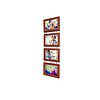 Painting Mantra Pearl Drop Hanging Photo Frame Set of 4 Brown - LXINDIA.COM