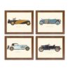 Painting mantra MDF vehicle Framed poster Brown vintage car - LXINDIA.COM