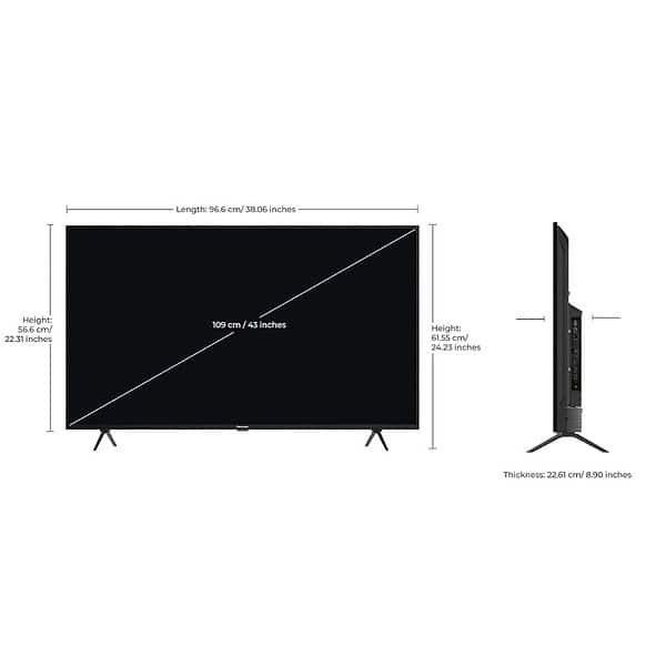 Panasonic 108 cm 43 inches 4K Ultra LED TV TH 43MX660DX Black2 - LXINDIA.COM