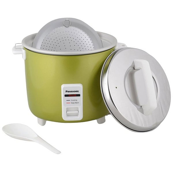 Panasonic SR WA22H E Automatic Rice Cooker 2.2 Liters Apple Green - LXINDIA.COM