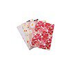 Papboo A5 HandyUnruled Plain Cute Floral Set of 4 Matte Finished 80 GSM - LXINDIA.COM