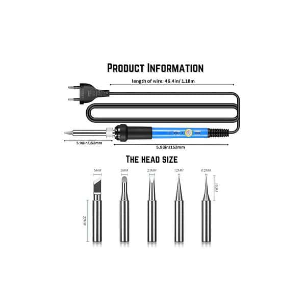 Party Town Soldering Iron 60 watt Pack of 1 - LXINDIA.COM