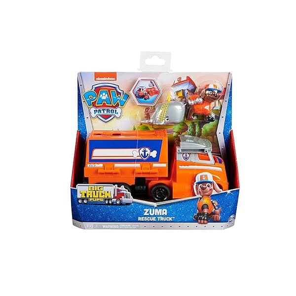 Paw Patrol Big Truck Pups Zuma Transforming Toy Truck A - LXINDIA.COM