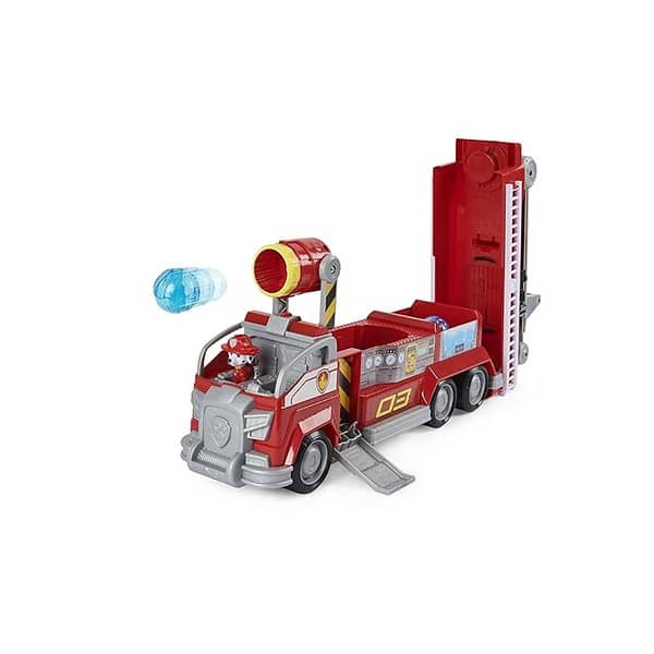 Paw Patrol Marshalls Transforming Movie City Fire Truck with Extending Ladder Lights Sounds B - LXINDIA.COM