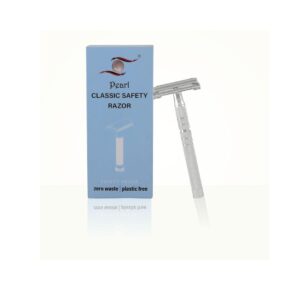 Pearl Shaving Double Edge Butterfly Safety Razor LS 01 Chrome - LXINDIA.COM