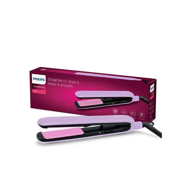 Philips Straightener with SilkProtect Technology Lavender BHS393 40 - LXINDIA.COM