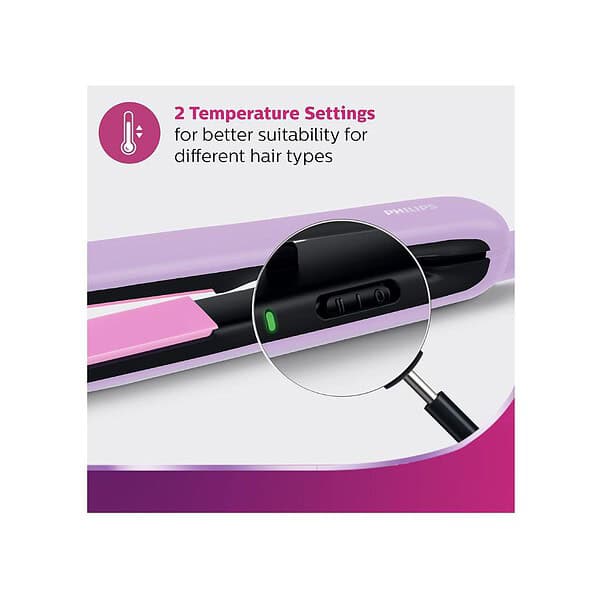 Philips Straightener with SilkProtect Technology Lavender BHS393 40 B - LXINDIA.COM