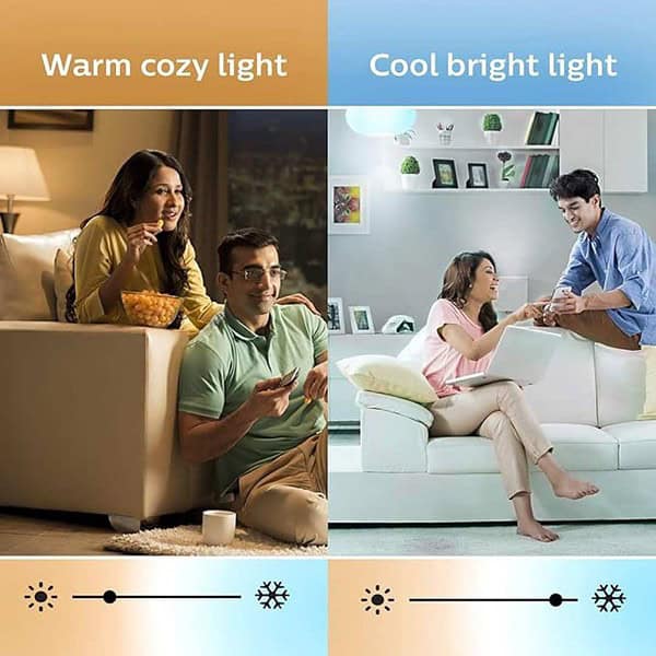 Philips Wiz Smart WI Fi LED Bulb E27 Compatible with Amazon Alexa and Google Assistant Pack of 1 2 - LXINDIA.COM