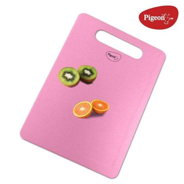 Pigeon Strong Polycarbonate Chopping Cutting Board Pink 147441 - LXINDIA.COM