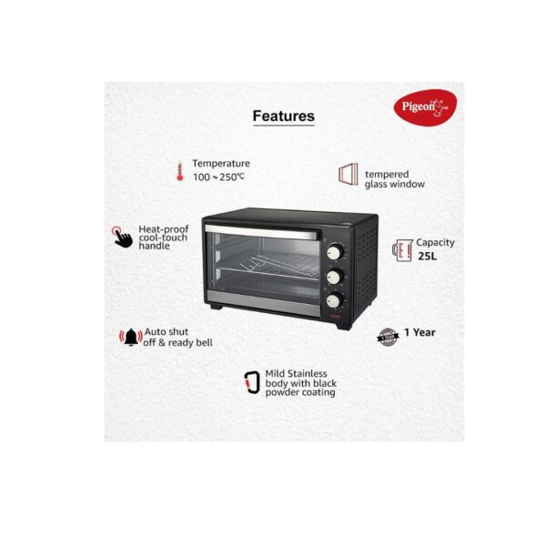 Pigeon by Stovekraft 25 litres Oven Toster and Grill OTG D - LXINDIA.COM