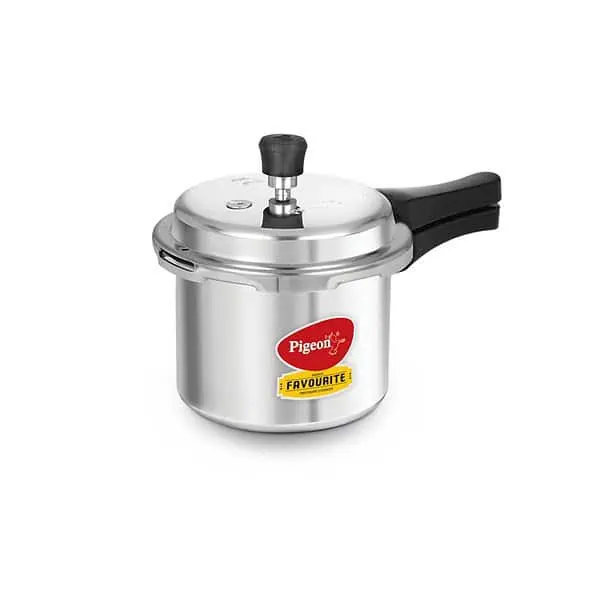 Pigeon by Stovekraft 3 Litres Aluminium Pressure Cooker - LXINDIA.COM