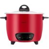 Pigeon by Stovekraft Ruby Rice Cooker with Single pot 1.8 litres Red - LXINDIA.COM