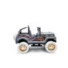 Plastboy Big Size Metallised Raider Jeep Toy Silver - LXINDIA.COM