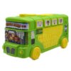 Plastic Non Electric Heavy Duty Stylish Big Size Bus Green b - LXINDIA.COM