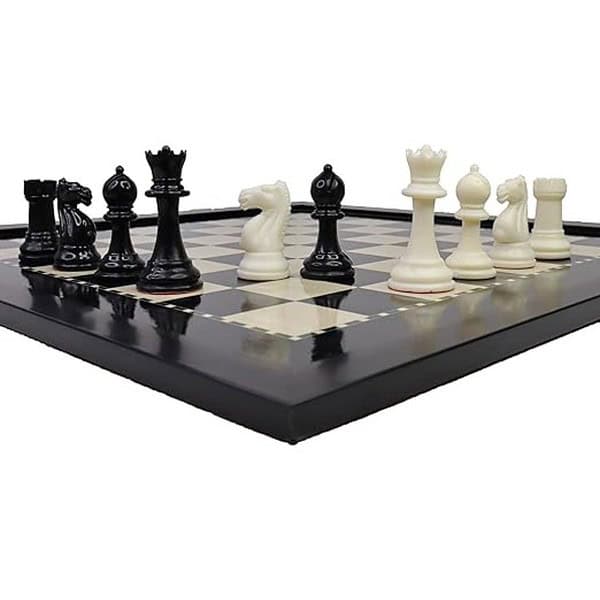 Playminds All 21 X 21Tournament Size Wooden Laminated Chess Board 3 - LXINDIA.COM