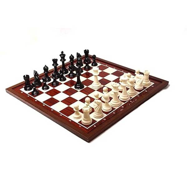 Playminds All 21 inch Tournament Size Wooden Laminated Chess Board - LXINDIA.COM