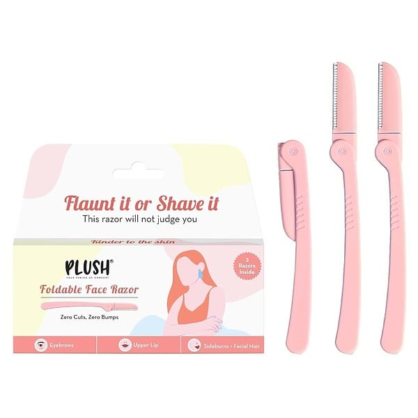 Plush Face and Eyebrow Razor for Women - LXINDIA.COM